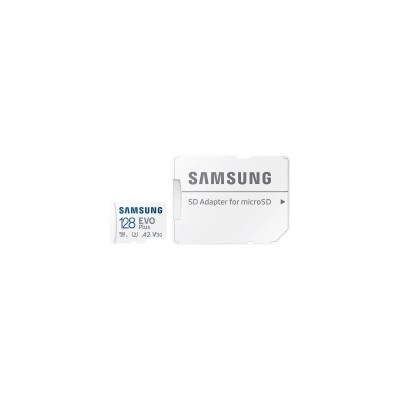 Карта пам’яті MICRO SDXC EVO+ 128GB V30 W/A MB-MC128SA/EU SAMSUNG Карта пам’яті MICRO SDXC EVO+ 128GB V30 W/A MB-MC128SA/EU SAMSUNG