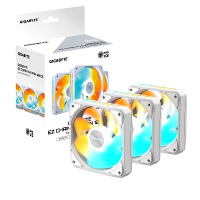 Корпусний вентилятор 120MM ARGB EZRVSFAN1203 ICE GIGABYTE