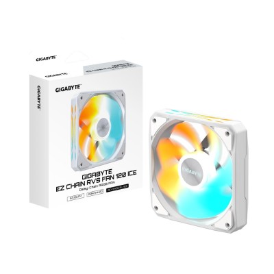 Корпусний вентилятор 120MM ARGB EZRVSFAN1203 ICE GIGABYTE