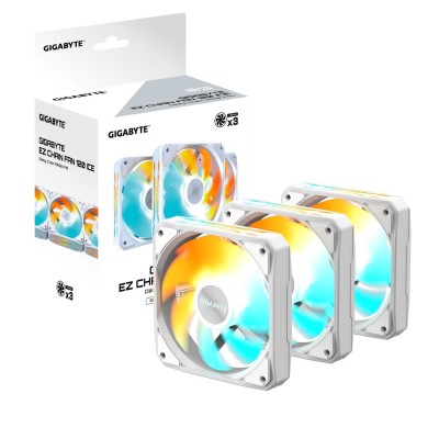 Корпусний вентилятор 120MM ARGB GP-GBT EZFAN1203 ICE GIGABYTE
