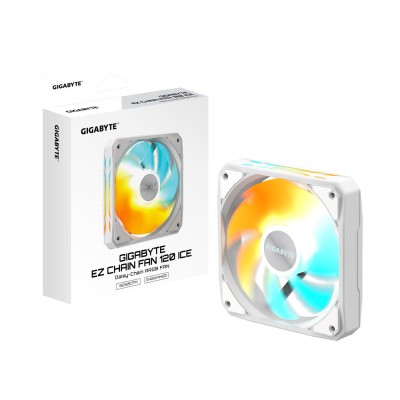 Корпусний вентилятор 120MM ARGB GP-GBT EZFAN1203 ICE GIGABYTE