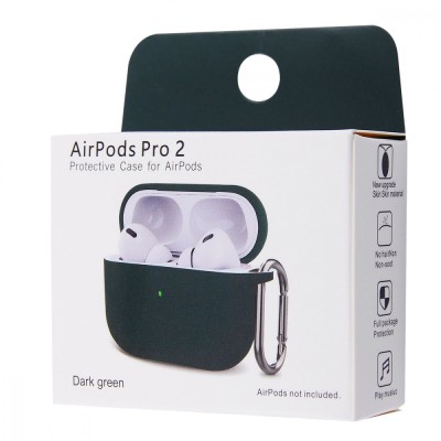 Чохол Silicone Case New for AirPods Pro 2 mint