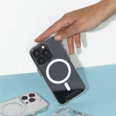 Чохол WAVE Sky Case with Magnetic Ring iPhone 15 Pro Max transparent
