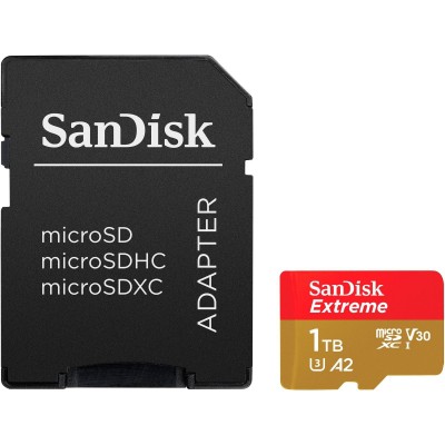 Карта пам’яті MICRO SDXC 1TB UHS-I W/A SDSQXAV-1T00-GN6MA SANDISK Карта пам’яті MICRO SDXC 1TB UHS-I W/A SDSQXAV-1T00-GN6MA SANDISK