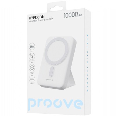 Портативна Батарея Proove 10000mAh 20W 2025 Hyperion (PBHN15020002) white