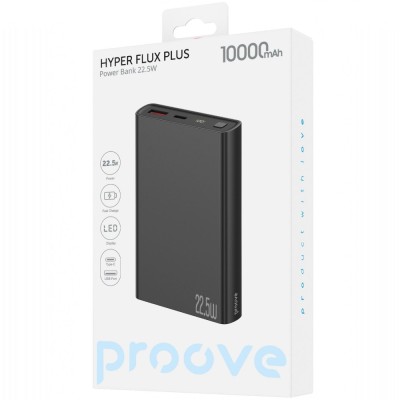 Портативна Батарея Proove 10000mAh 22.5W Hyper Flux Plus (PBF122120002) white Портативна Батарея Proove 10000mAh 22.5W Hyper Flux Plus (PBF122120002) white