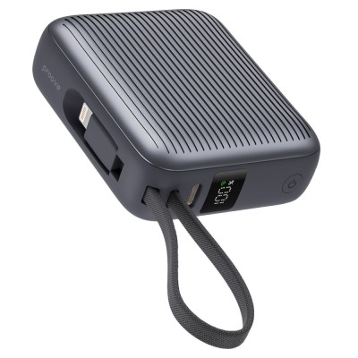 Портативна Батарея Proove 10000mAh 22.5W Moon Rock (PBM122012105) gray