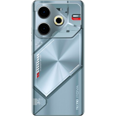 Смартфон TECNO POVA 6 NEO (LI6) 8/128GB Starry Silver Смартфон TECNO POVA 6 NEO (LI6) 8/128GB Starry Silver