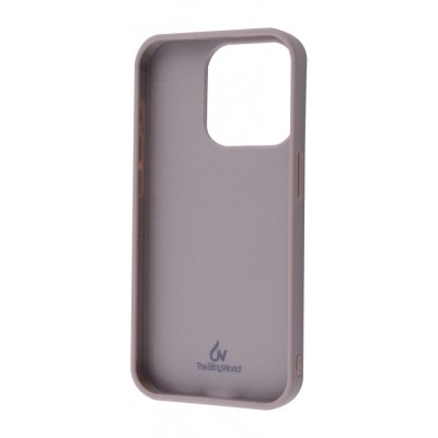 Чохол Bling World Rock Diamond (TPU) iPhone 15 Pro Max gray titanium