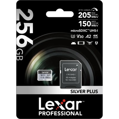 Карта пам’яті MICRO SDXC 256GB UHS-I LMSSIPL256G-BNANG LEXAR Карта пам’яті MICRO SDXC 256GB UHS-I LMSSIPL256G-BNANG LEXAR