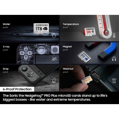 Карта пам’яті MICRO SDXC PRO+ 256GB W/A MB-MD256SA/LC1 SAMSUNG