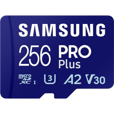 Карта пам’яті MICRO SDXC PRO+ 256GB W/ADAPT. MB-MD256SA/EU SAMSUNG Карта пам’яті MICRO SDXC PRO+ 256GB W/ADAPT. MB-MD256SA/EU SAMSUNG