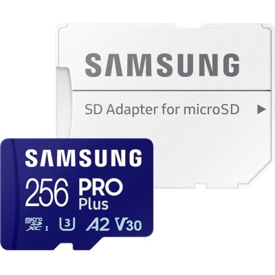 Карта пам’яті MICRO SDXC PRO+ 256GB W/ADAPT. MB-MD256SA/EU SAMSUNG Карта пам’яті MICRO SDXC PRO+ 256GB W/ADAPT. MB-MD256SA/EU SAMSUNG