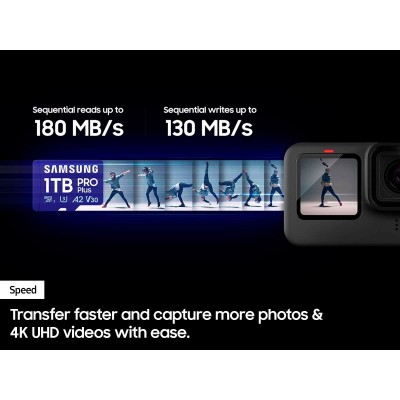 Карта пам’яті MICRO SDXC PRO+ 256GB W/READER MB-MD256SB/WW SAMSUNG Карта пам’яті MICRO SDXC PRO+ 256GB W/READER MB-MD256SB/WW SAMSUNG