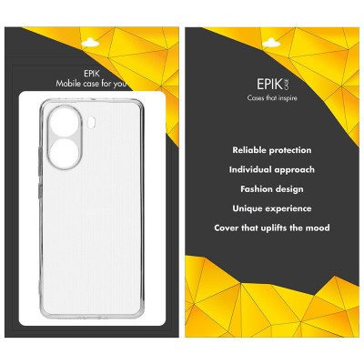 TPU чохол Epic Transparent 1,5mm Full Camera для Xiaomi Poco X7 Pro Безбарвний (прозорий) TPU чохол Epic Transparent 1,5mm Full Camera для Xiaomi Poco X7 Pro Безбарвний (прозорий)