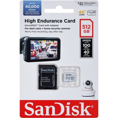 Карта пам’яті MICRO SDXC 512GB UHS-3 SDSQQNR-512G-GN6IA SANDISK Карта пам’яті MICRO SDXC 512GB UHS-3 SDSQQNR-512G-GN6IA SANDISK