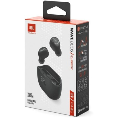 Навушники JBL Wave Buds (JBLWBUDSBLK) Black Навушники JBL Wave Buds (JBLWBUDSBLK) Black