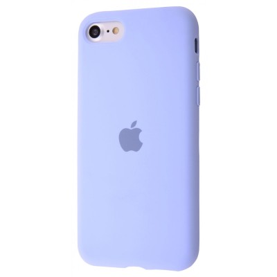 Чохол Silicone Case Full iPhone 7/8/SE 2 lilac cream