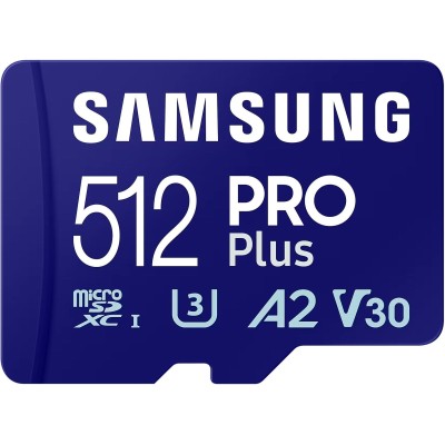 Карта пам’яті MICRO SDXC PRO+ 512GB W/ADAPT MB-MD512SA/EU SAMSUNG