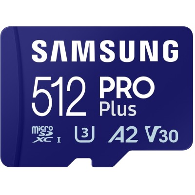 Карта пам’яті MICRO SDXC PRO+ 512GB W/ADAPT. MB-MD512SB/WW SAMSUNG
