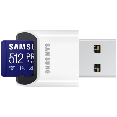 Карта пам’яті MICRO SDXC PRO+ 512GB W/ADAPT. MB-MD512SB/WW SAMSUNG