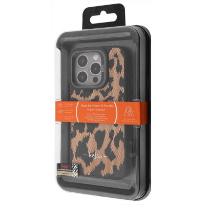 Чохол Kajsa Glamorus Collection with Magnetic Ring iPhone 16 Pro Max gold
