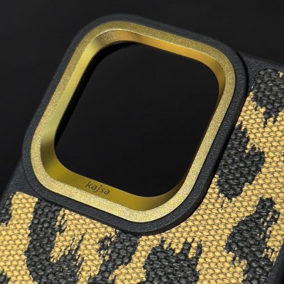 Чохол Kajsa Glamorus Collection with Magnetic Ring iPhone 16 Pro Max gold