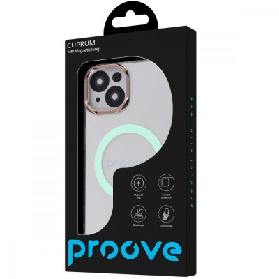 Чохол Proove Cuprum Case with Magnetic Ring iPhone 15 black