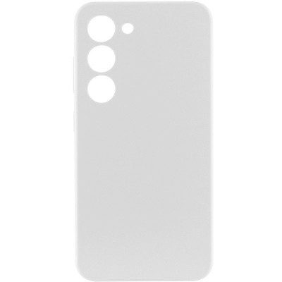 Чохол Silicone Cover Lakshmi Full Camera (AAA) для Samsung Galaxy S22 Білий / White