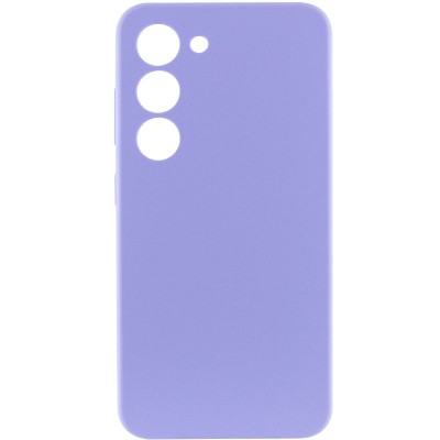 Чохол Silicone Cover Lakshmi Full Camera (AAA) для Samsung Galaxy S22 Бузковий / Dasheen Чохол Silicone Cover Lakshmi Full Camera (AAA) для Samsung Galaxy S22 Бузковий / Dasheen