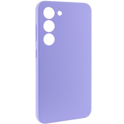 Чохол Silicone Cover Lakshmi Full Camera (AAA) для Samsung Galaxy S22 Бузковий / Dasheen Чохол Silicone Cover Lakshmi Full Camera (AAA) для Samsung Galaxy S22 Бузковий / Dasheen