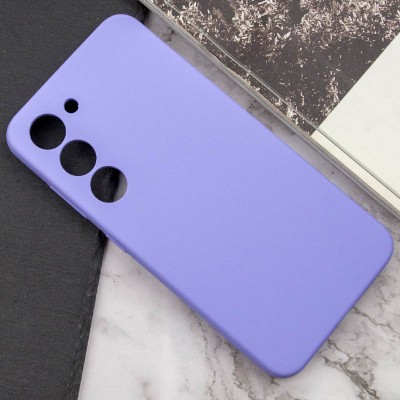Чохол Silicone Cover Lakshmi Full Camera (AAA) для Samsung Galaxy S22 Бузковий / Dasheen Чохол Silicone Cover Lakshmi Full Camera (AAA) для Samsung Galaxy S22 Бузковий / Dasheen