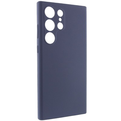 Чохол Silicone Cover Lakshmi Full Camera (AAA) для Samsung Galaxy S25 Ultra Темно-синій / Midnight blue Чохол Silicone Cover Lakshmi Full Camera (AAA) для Samsung Galaxy S25 Ultra Темно-синій / Midnight blue