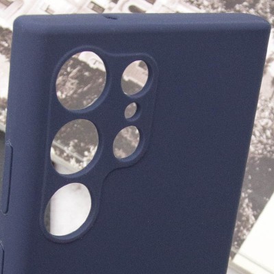 Чохол Silicone Cover Lakshmi Full Camera (AAA) для Samsung Galaxy S25 Ultra Темно-синій / Midnight blue Чохол Silicone Cover Lakshmi Full Camera (AAA) для Samsung Galaxy S25 Ultra Темно-синій / Midnight blue