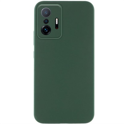 Чохол Silicone Cover Lakshmi Full Camera (AAA) для Xiaomi 11T / 11T Pro Зелений / Cyprus Green Чохол Silicone Cover Lakshmi Full Camera (AAA) для Xiaomi 11T / 11T Pro Зелений / Cyprus Green