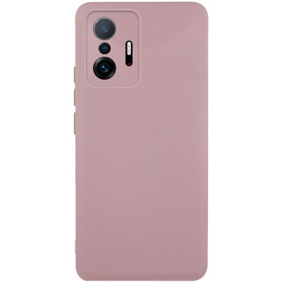 Чохол Silicone Cover Lakshmi Full Camera (AAA) для Xiaomi 11T / 11T Pro Рожевий / Pink Sand Чохол Silicone Cover Lakshmi Full Camera (AAA) для Xiaomi 11T / 11T Pro Рожевий / Pink Sand