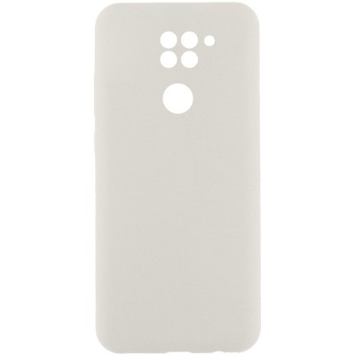 Чохол Silicone Cover Lakshmi Full Camera (AAA) для Xiaomi Redmi Note 9 / Redmi 10X Білий / White