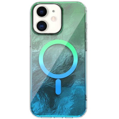 Чохол TPU Shiny Mountain (MagFit) для Apple iPhone 11 (6.1") Green / Blue Чохол TPU Shiny Mountain (MagFit) для Apple iPhone 11 (6.1") Green / Blue