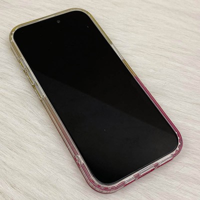 Чохол TPU Shiny Mountain (MagFit) для Apple iPhone 13 Pro Max (6.7") Yellow / Pink Чохол TPU Shiny Mountain (MagFit) для Apple iPhone 13 Pro Max (6.7") Yellow / Pink