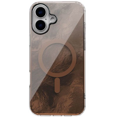 Чохол TPU Shiny Mountain (MagFit) для Apple iPhone 16 (6.1") Chocolate Чохол TPU Shiny Mountain (MagFit) для Apple iPhone 16 (6.1") Chocolate