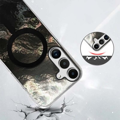 Чохол TPU Shiny Mountain (MagFit) для Samsung Galaxy S23 FE Black Чохол TPU Shiny Mountain (MagFit) для Samsung Galaxy S23 FE Black