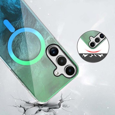Чохол TPU Shiny Mountain (MagFit) для Samsung Galaxy S23 FE Green / Blue Чохол TPU Shiny Mountain (MagFit) для Samsung Galaxy S23 FE Green / Blue