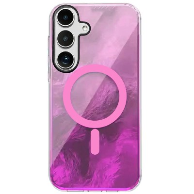 Чохол TPU Shiny Mountain (MagFit) для Samsung Galaxy S24+ Pink Чохол TPU Shiny Mountain (MagFit) для Samsung Galaxy S24+ Pink