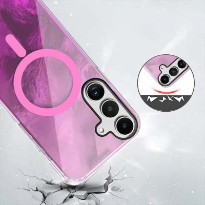 Чохол TPU Shiny Mountain (MagFit) для Samsung Galaxy S24+ Pink Чохол TPU Shiny Mountain (MagFit) для Samsung Galaxy S24+ Pink