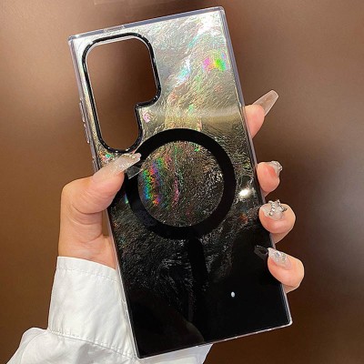 Чохол TPU Shiny Mountain (MagFit) для Samsung Galaxy S25 Ultra Black Чохол TPU Shiny Mountain (MagFit) для Samsung Galaxy S25 Ultra Black