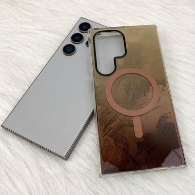 Чохол TPU Shiny Mountain (MagFit) для Samsung Galaxy S25 Ultra Chocolate Чохол TPU Shiny Mountain (MagFit) для Samsung Galaxy S25 Ultra Chocolate