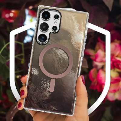 Чохол TPU Shiny Mountain (MagFit) для Samsung Galaxy S25 Ultra Chocolate Чохол TPU Shiny Mountain (MagFit) для Samsung Galaxy S25 Ultra Chocolate