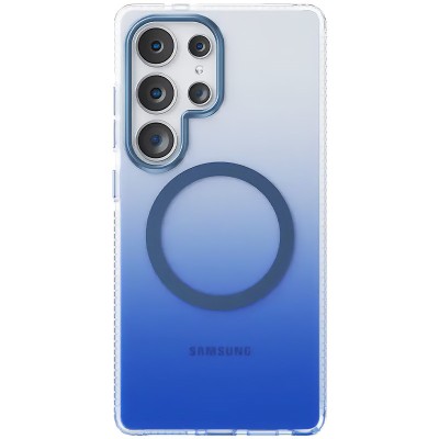 Чохол TPU+PC Phantom with MagSafe для Samsung Galaxy S25 Ultra Blue Чохол TPU+PC Phantom with MagSafe для Samsung Galaxy S25 Ultra Blue