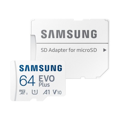 Карта пам’яті MICRO SDXC EVO+ 64GB V10 W/A MB-MC64SA/EU SAMSUNG Карта пам’яті MICRO SDXC EVO+ 64GB V10 W/A MB-MC64SA/EU SAMSUNG