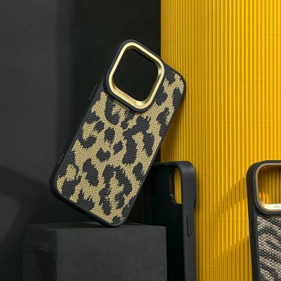 Чохол Kajsa Glamorus Collection iPhone 15 Pro bronze
